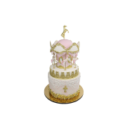 3D торт «Карусель» - 1 изображение