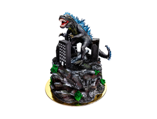 3D торт «Godzilla»