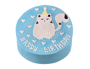 Бенто торт «Happy Birthday Kitten»