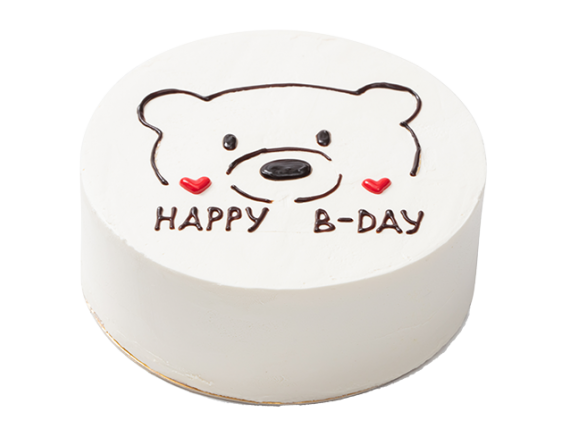 Бенто торт «Happy birthday bear» - 1 Фото