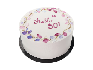 Торт «Hello 30»