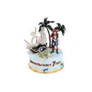 Торт «Пираты Карибского моря» - 1 изображение