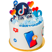 Торт «Tik-Tok» - 1 Фото
