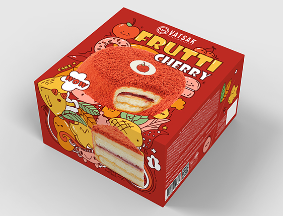 Торт «Фрутти-Вишня» - 5 изображение