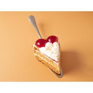 Торт «Honey raspberry» - 3 Фото