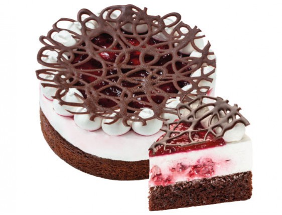 Торт «Малиновий тарт»