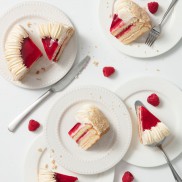 Торт «Шифон-Малина» - 2 Фото