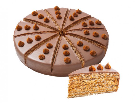 Торт «Вафельний Карамельний»