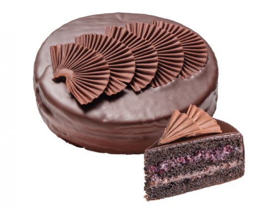 Торт «Вельвет чорносмородиновий»